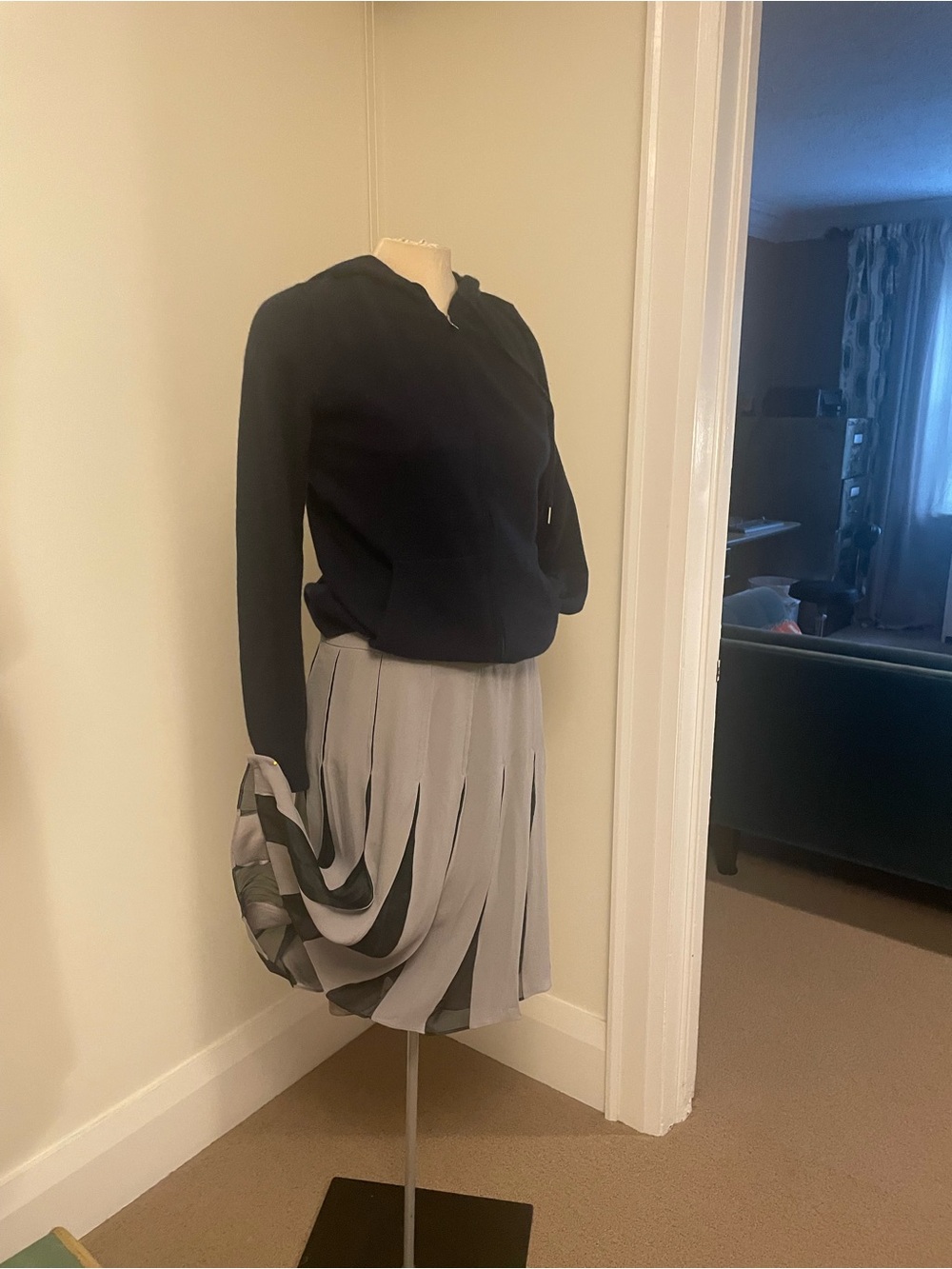 Marni pleated skirt